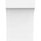 Ekena Millwork Standard Stockport Architectural Grade PVC Corbel, 5"W x 4"D x 8"H CORP05X04X08STO - alternate 4